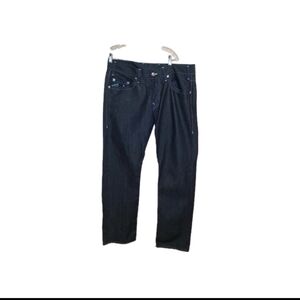 Men's True Religion Slim Blue Jeans Sz 38/33